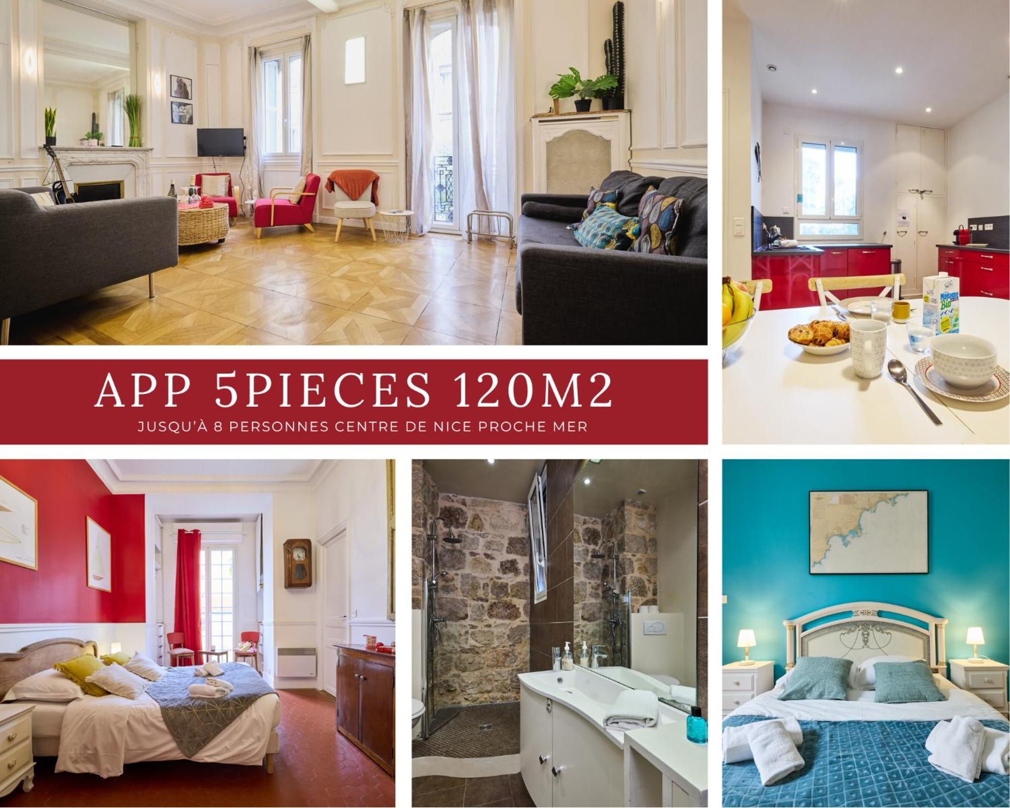 Appartements Nice Centre Proche Mer Carre D'Or Eksteriør bilde